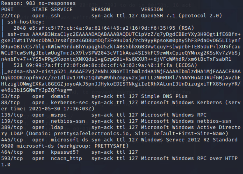 NICE Challenge 26 Penetration Testing Brining Passwords Up To Snuff   Nmap Scan 04 